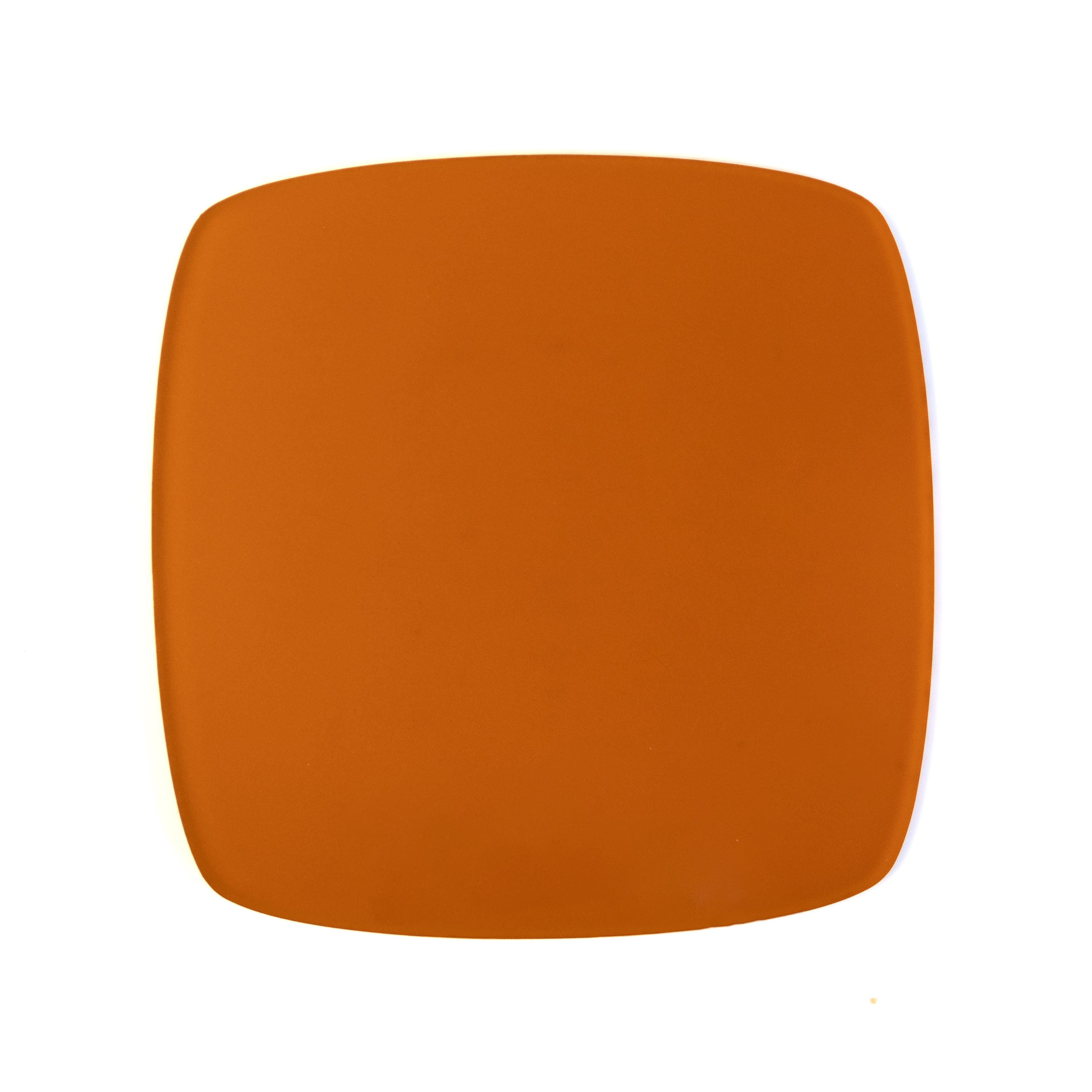 Frosted Tropical Orange Acrylic Sheet - Frosted Matte Acrylic Sheets